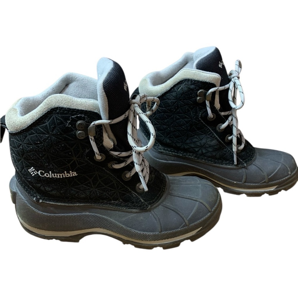 Columbia Falmouth II Winter Snow Boots Women's US 8 Black Waterproof Hiking